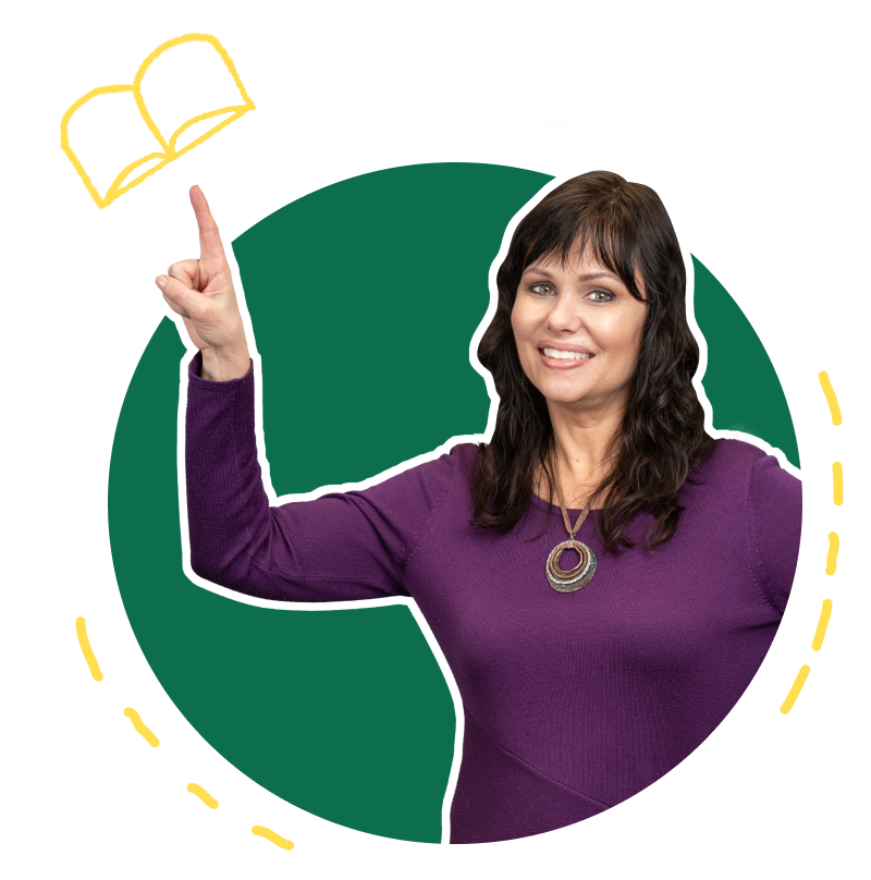 image of Janel Nansenn pointing