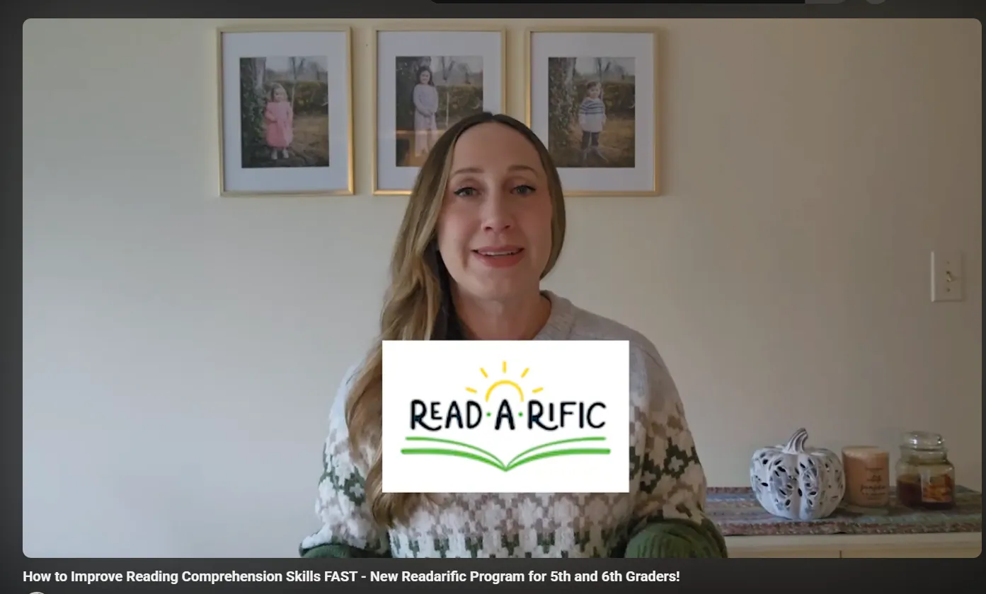 YouTube video: How to improve reading comprehension skills